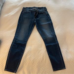 7 for all mankind cropped Gwenevere jeans size 28